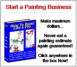 start my own painting business