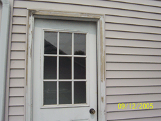 painting exterior door